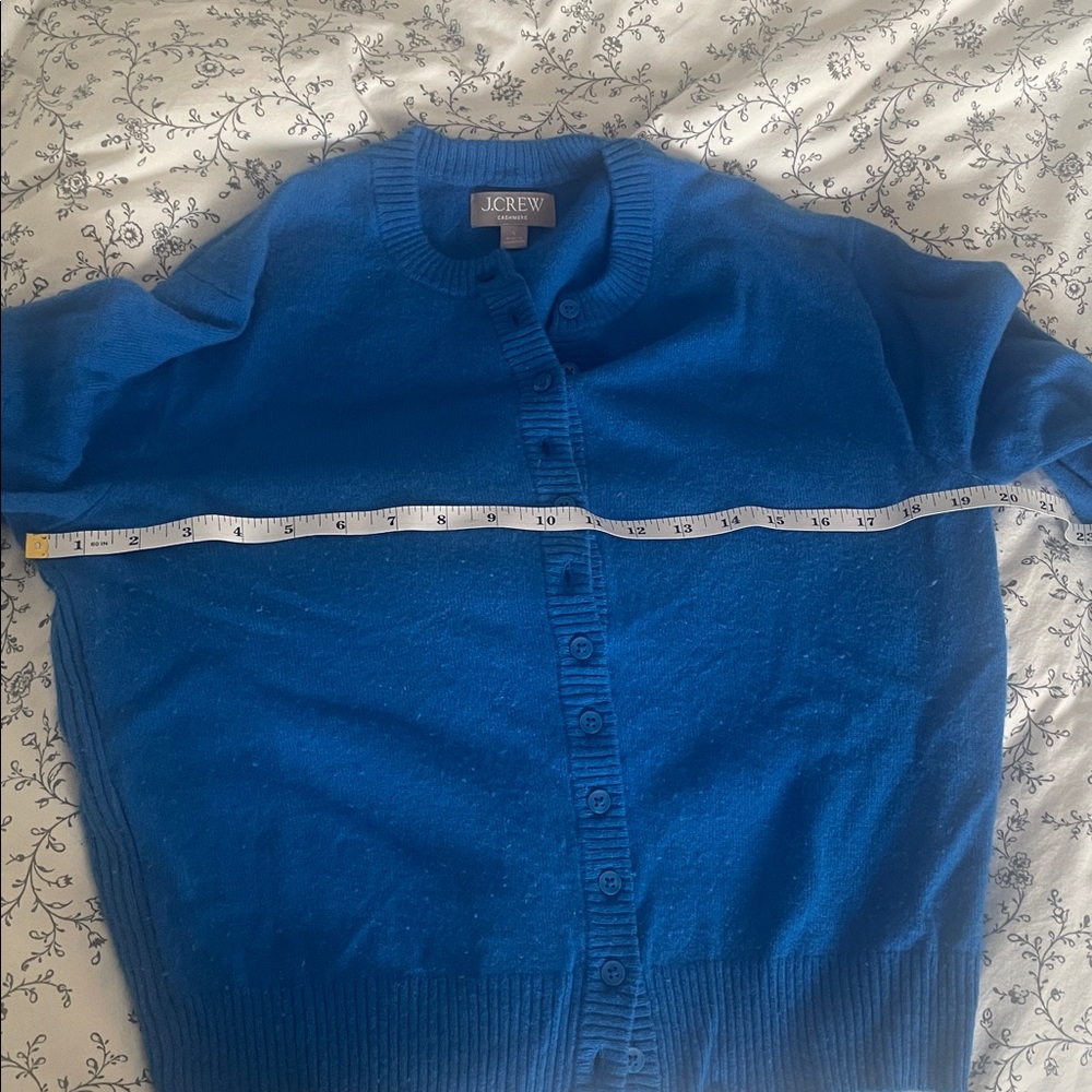 J crew 100% cashmere cardigan size S - Picture 10 of 11